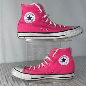 Converse Women's Pink High-Top Athletic Shoes